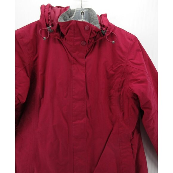 LL Bean Jacket Small Parka Coat Fleece Lined Hoodie Insulated Gorpcore - Picture 2 of 16